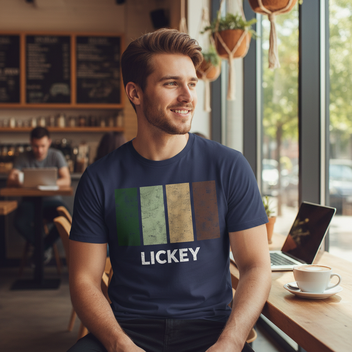 Lickey - T-Shirt - Colour Block Design