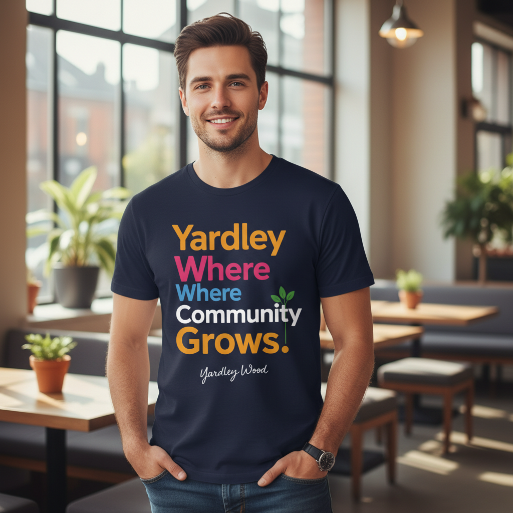 Yardley Wood - T-Shirt - Say it…Yardley Wood Design