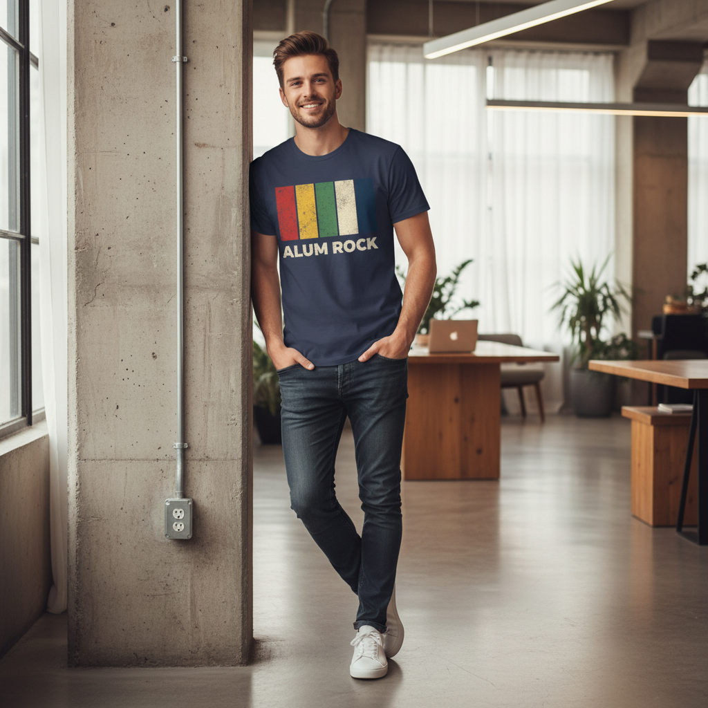 Alum Rock - T-Shirt - Colour Block Design