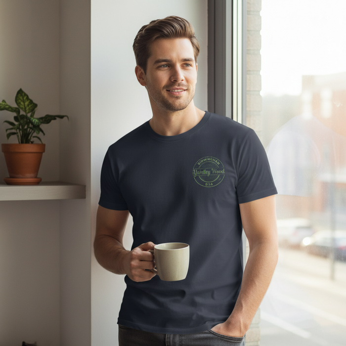 Yardley Wood - T-Shirt - B14 Vintage Stamp Design