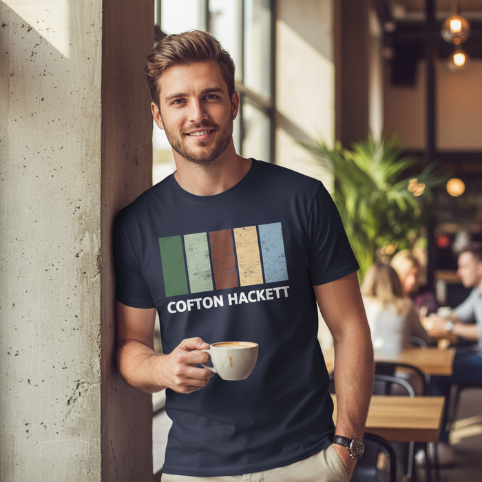 Cofton Hackett - T-Shirt - Colour Block Design