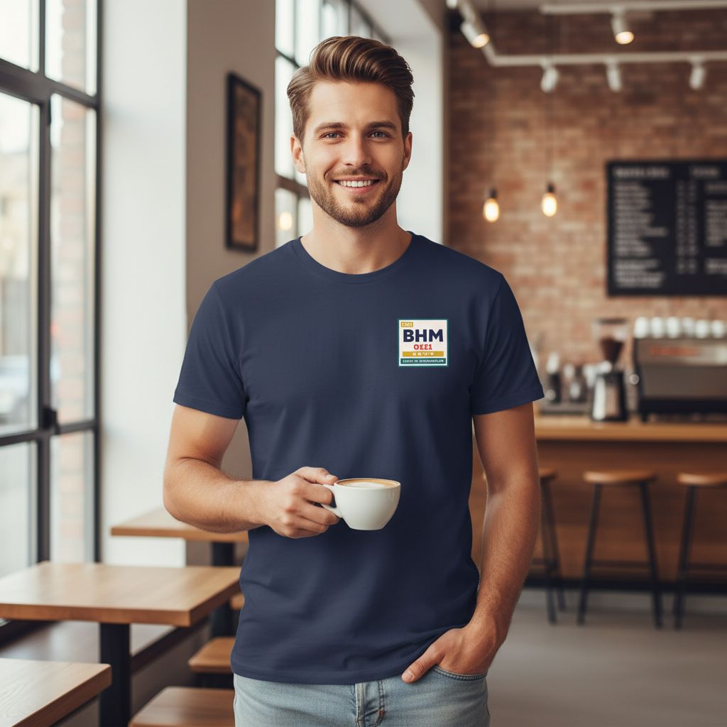 Birmingham - T-Shirt - BHM 0121 Periodic Element Badge