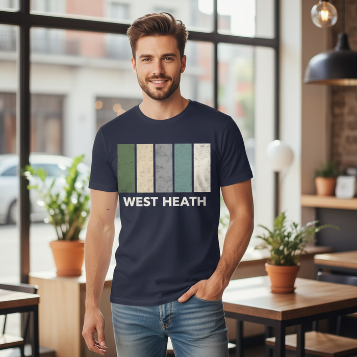 West Heath - T-Shirt - Colour Block Design