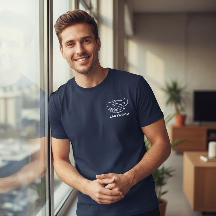 Ladywood - T-Shirt - Minimal Line Icon Design - Community