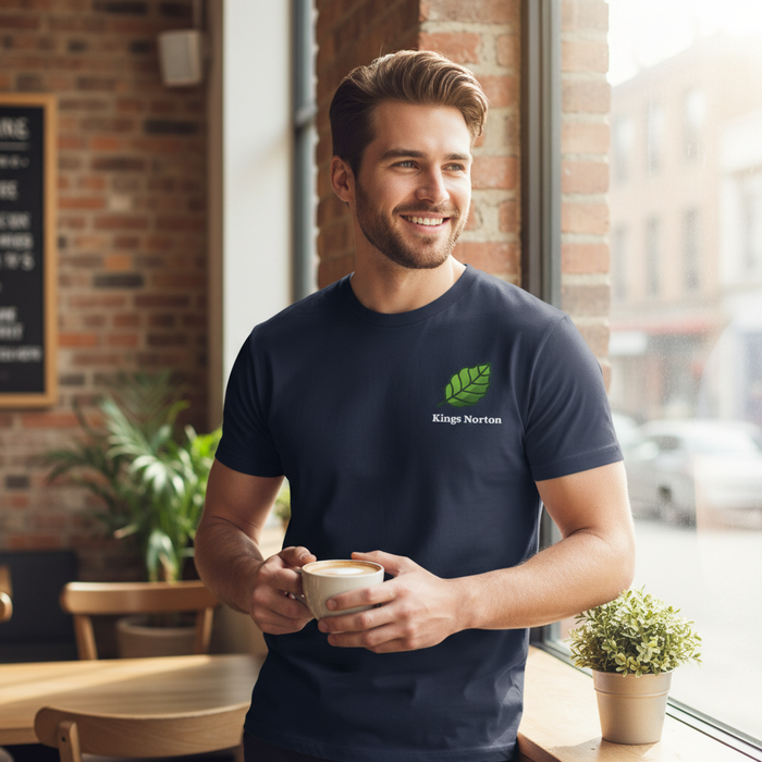 Kings Norton - T-Shirt - Minimal Cool Design - Leaf