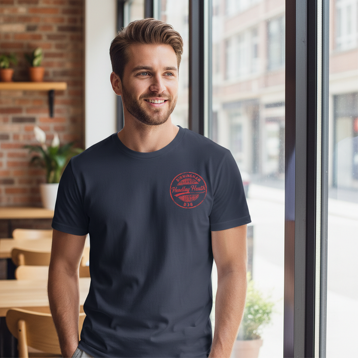 Headley Heath - T-Shirt - B38 Vintage Stamp Design