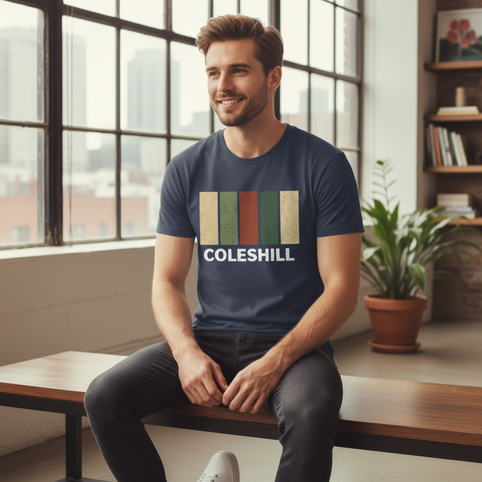 Coleshill - T-Shirt - Colour Block Design