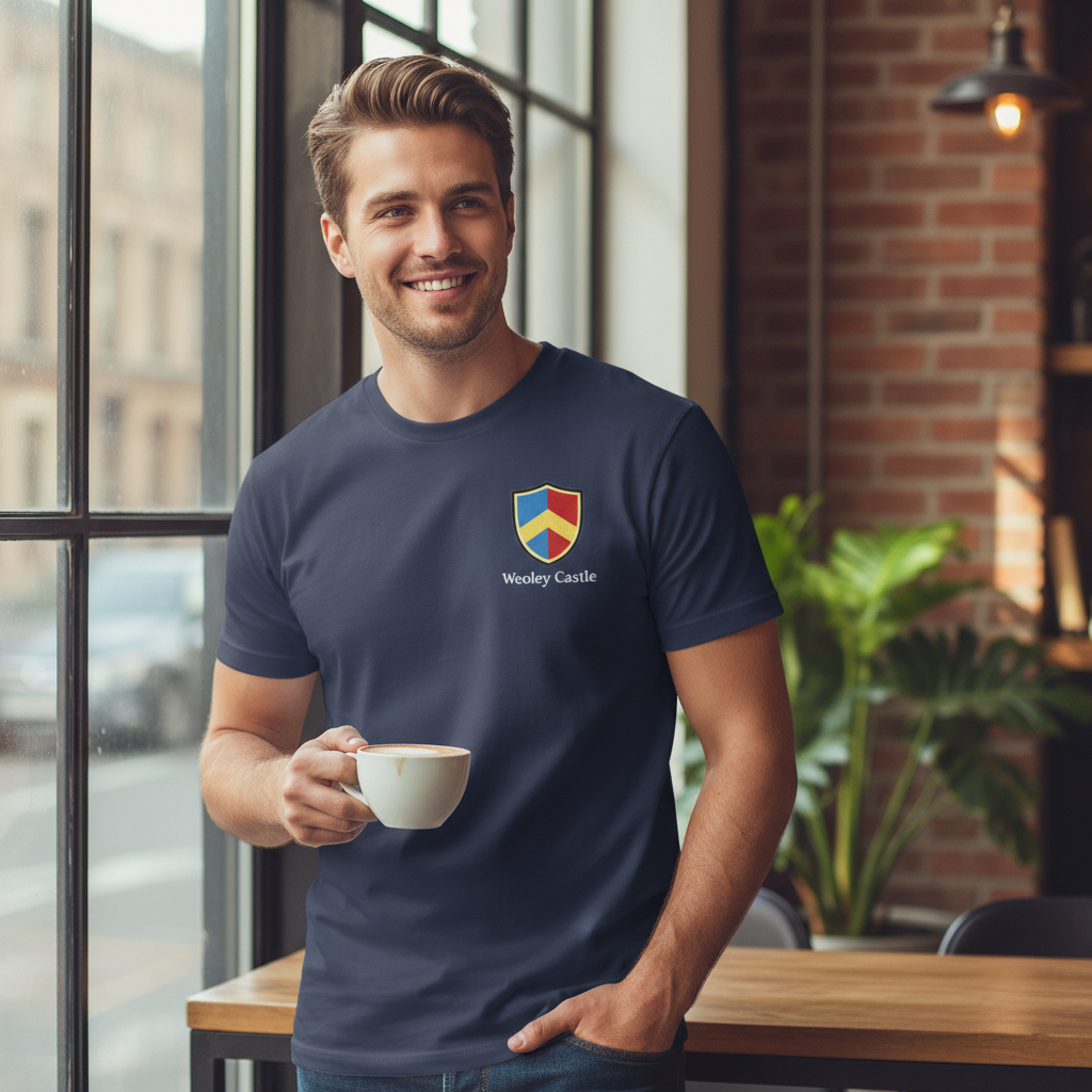 Weoley Castle - T-Shirt - Minimal Cool Design - Shield