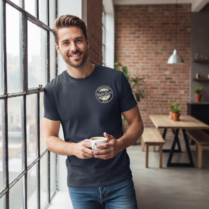 Wylde Green - T-Shirt - B24 Vintage Stamp Design