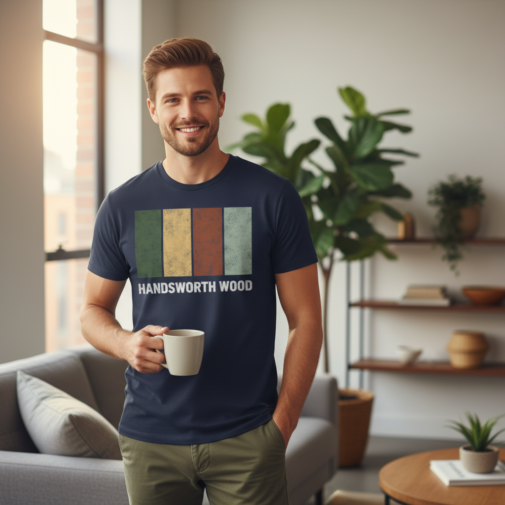 Handsworth Wood - T-Shirt - Colour Block Design