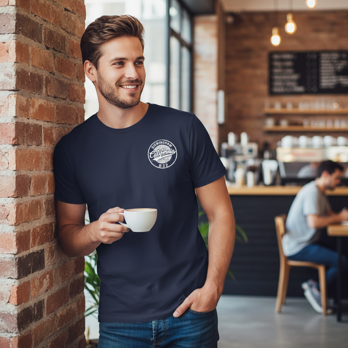 California - T-Shirt - B32 Vintage Stamp Design