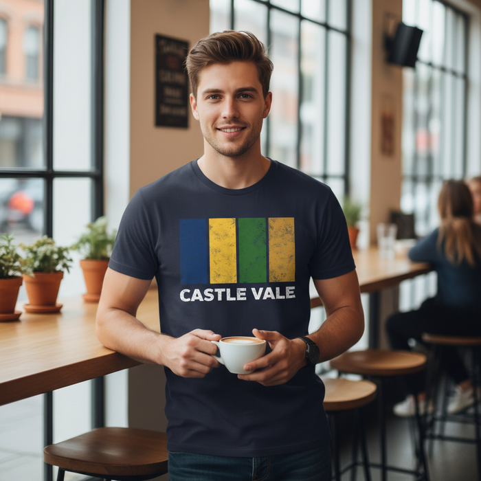 Castle Vale - T-Shirt - Colour Block Design