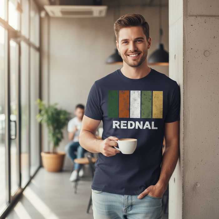 Rednal - T-Shirt - Colour Block Design