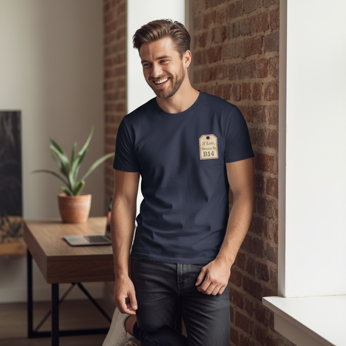 Druids Heath - T-Shirt - If lost, return to B14 Design