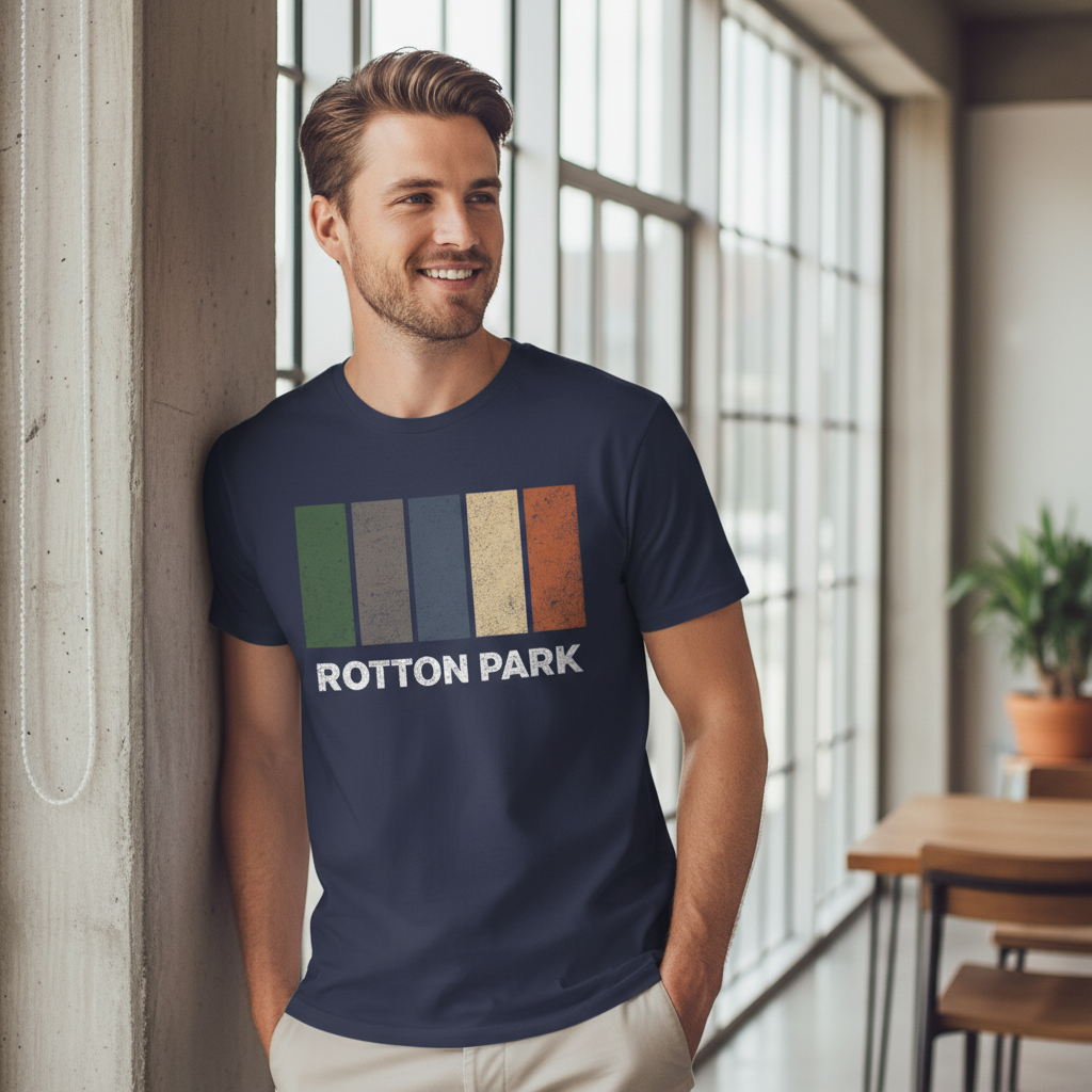 Rotton Park - T-Shirt - Colour Block Design
