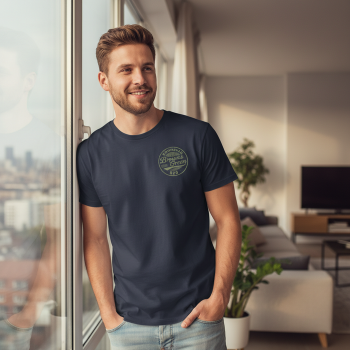 Browns Green - T-Shirt - B20 Vintage Stamp Design