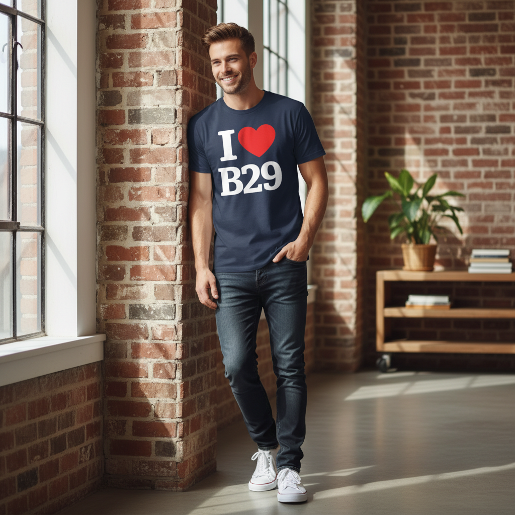 Selly Oak - T-Shirt - I heart B29 Design