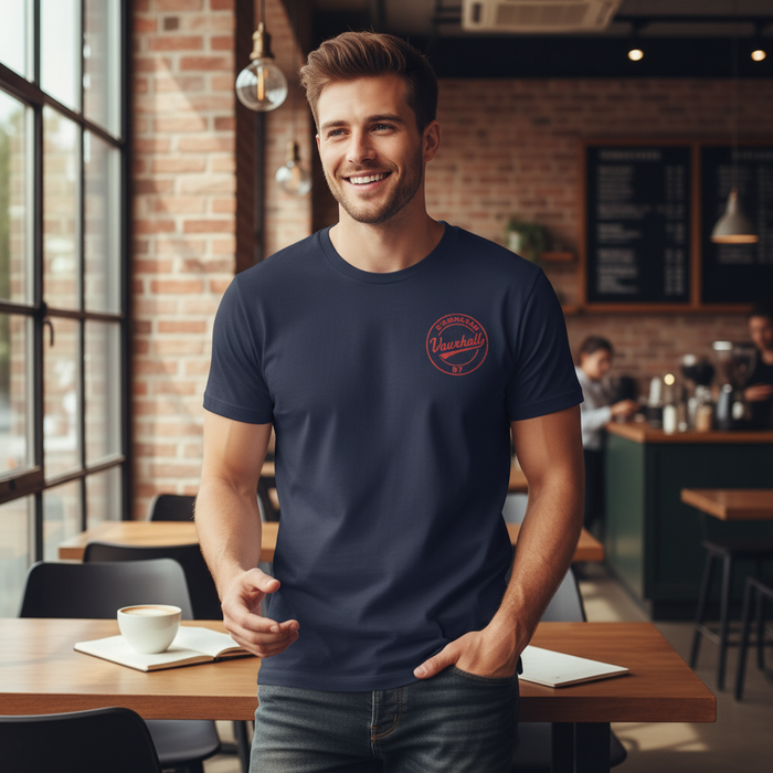 Vauxhall - T-Shirt - B7 Vintage Stamp Design