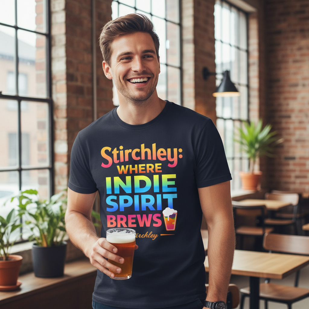 Stirchley - T-Shirt - Loud Local Love Design