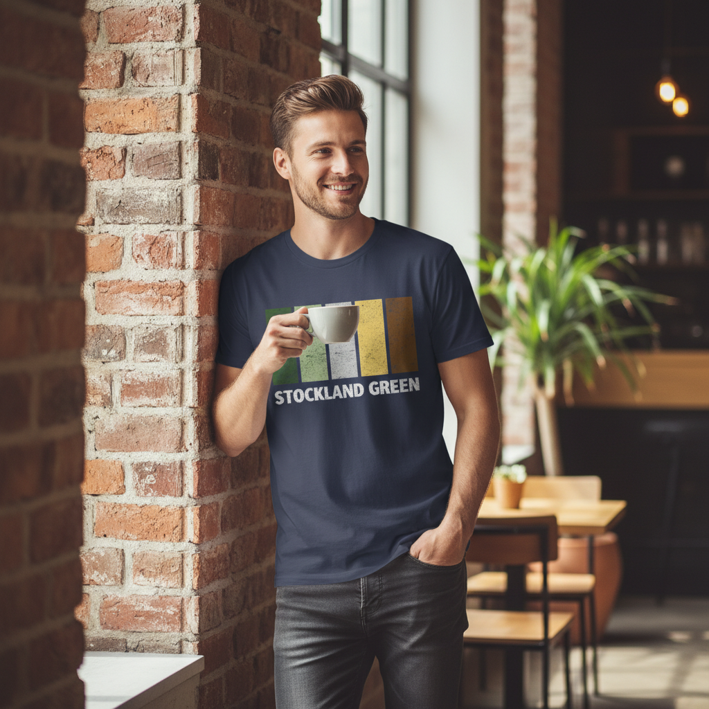 Stockland Green - T-Shirt - Colour Block Design