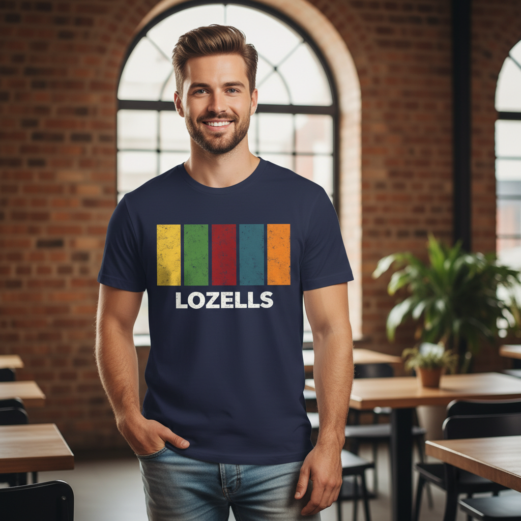 Lozells - T-Shirt - Colour Block Design