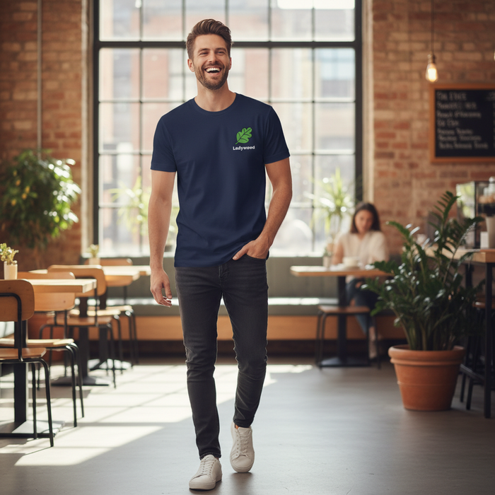 Ladywood - T-Shirt - Bold Indie Design - Leaf