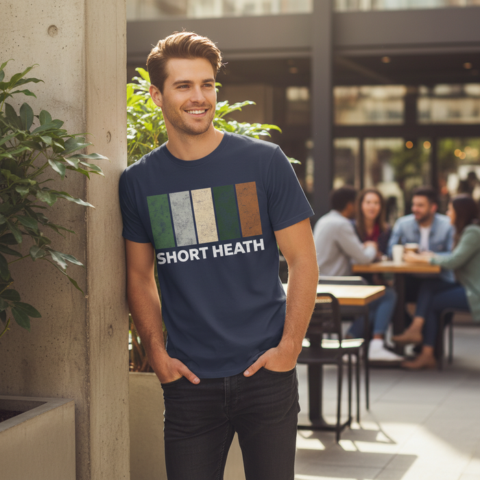 Short Heath - T-Shirt - Colour Block Design