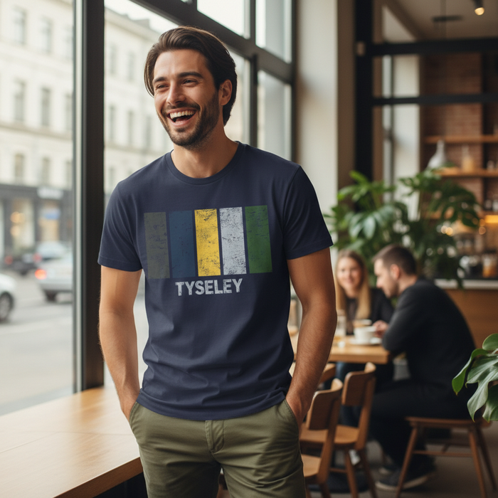 Tyseley - T-Shirt - Colour Block Design