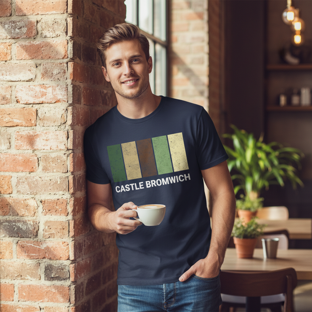 Castle Bromwich - T-Shirt - Colour Block Design