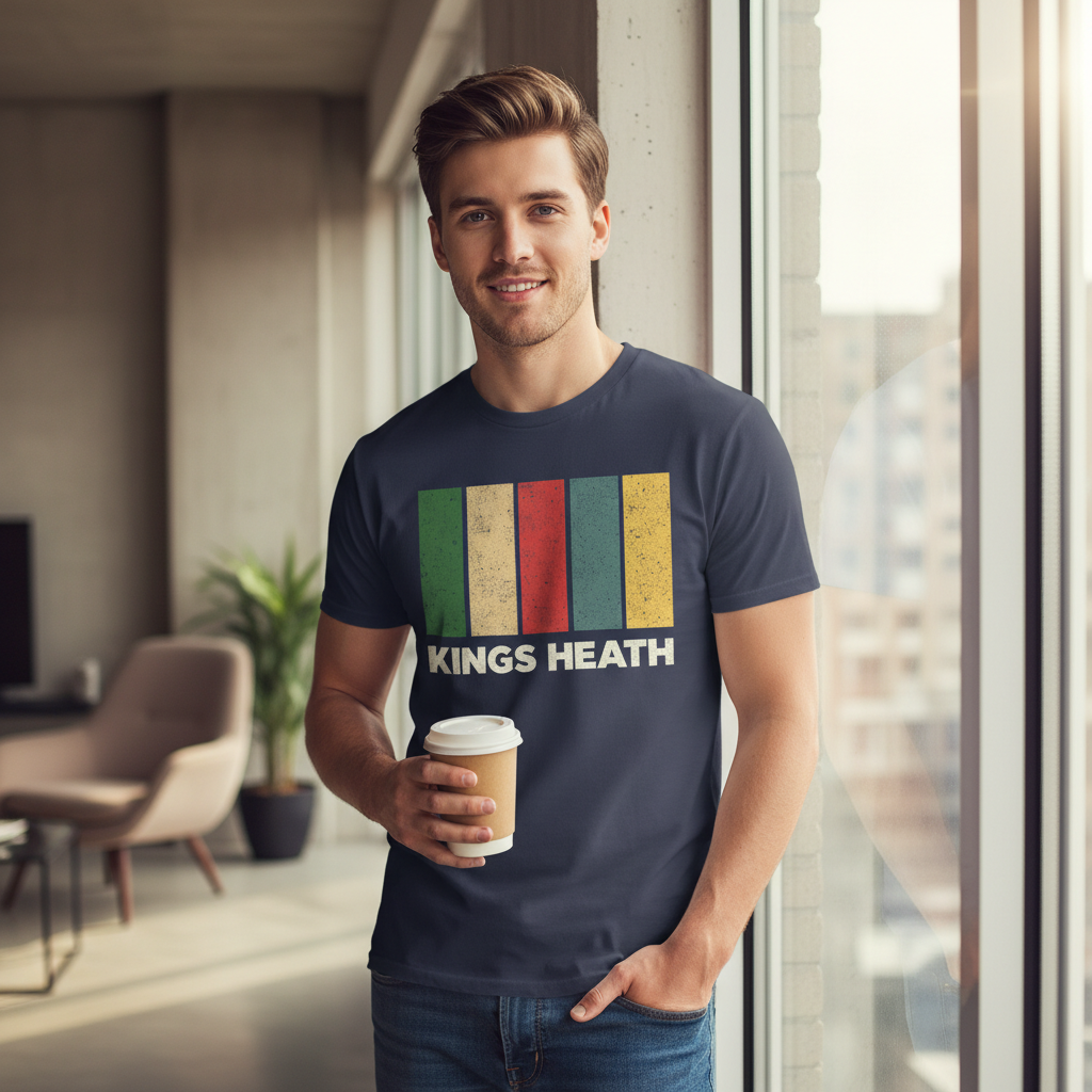 Kings Heath - T-Shirt - Colour Block Design