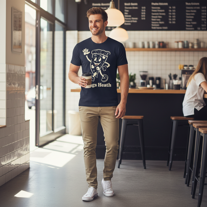 Kings Heath - T-Shirt -  - Pizza Slice