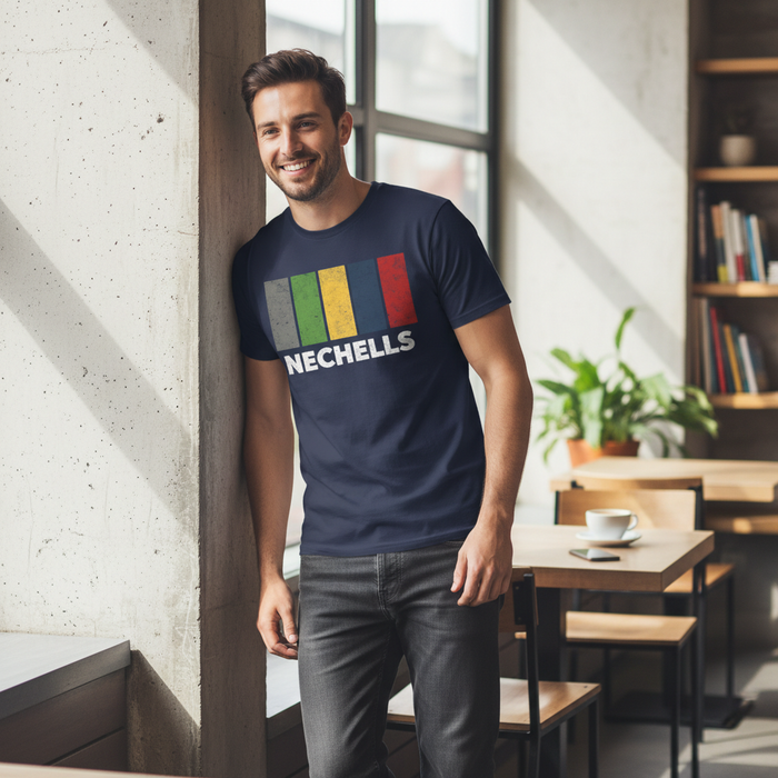 Nechells - T-Shirt - Colour Block Design