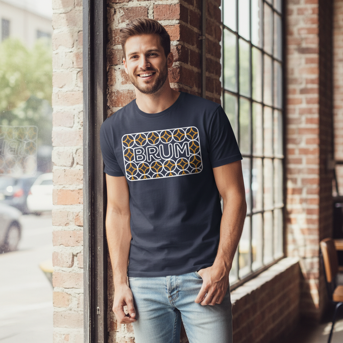 Birmingham - T-Shirt - BRUM Library Pattern Design