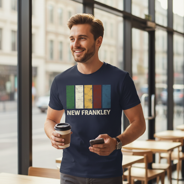 New Frankley - T-Shirt - Colour Block Design