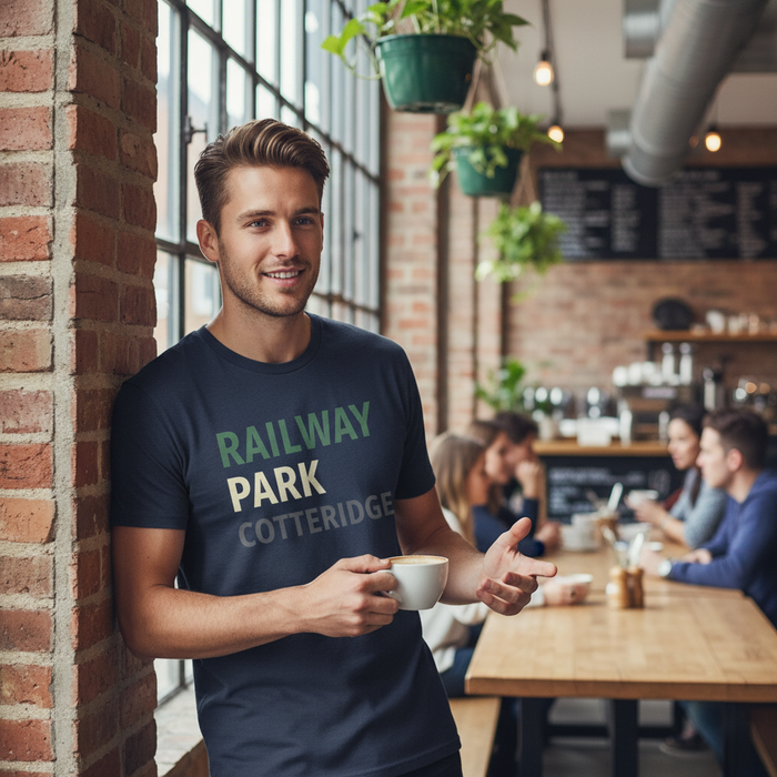 Cotteridge - T-Shirt - Minimal Type Stack Design