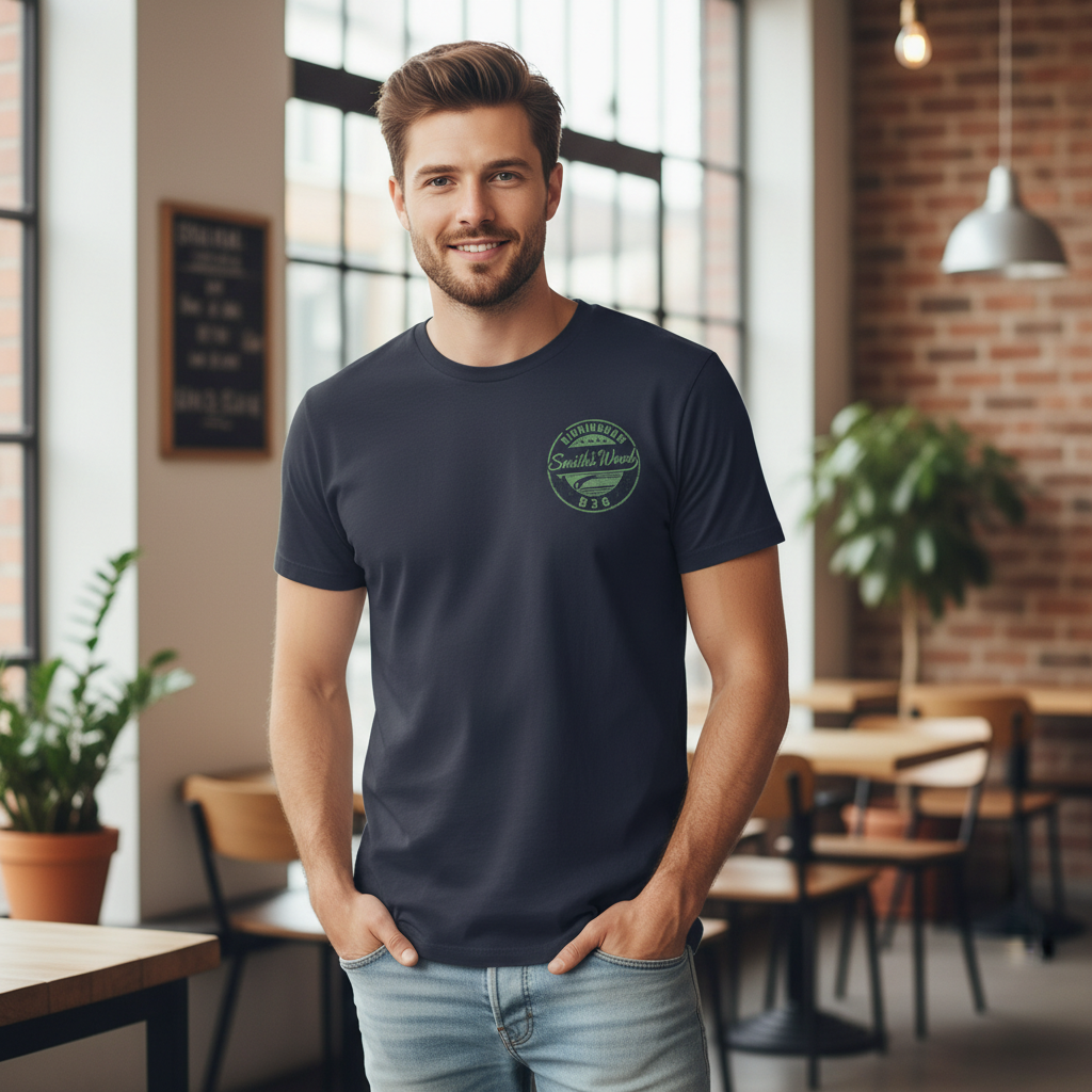 Smith's Wood - T-Shirt - B36 Vintage Stamp Design