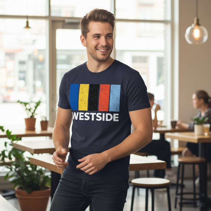Westside - T-Shirt - Colour Block Design
