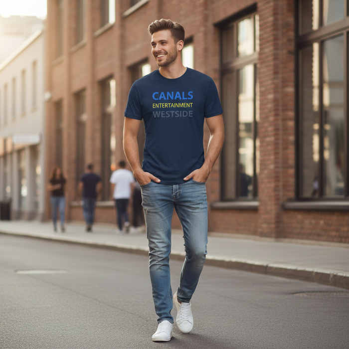 Westside - T-Shirt - Minimal Type Stack Design