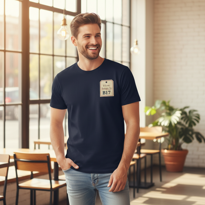 Harborne - T-Shirt - If lost, return to B17 Design