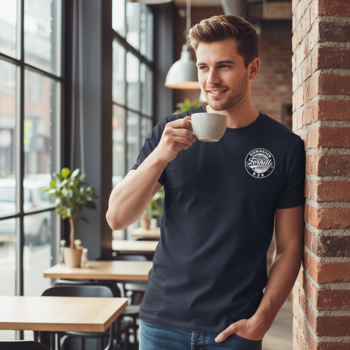 Forhill - T-Shirt - B38 Vintage Stamp Design