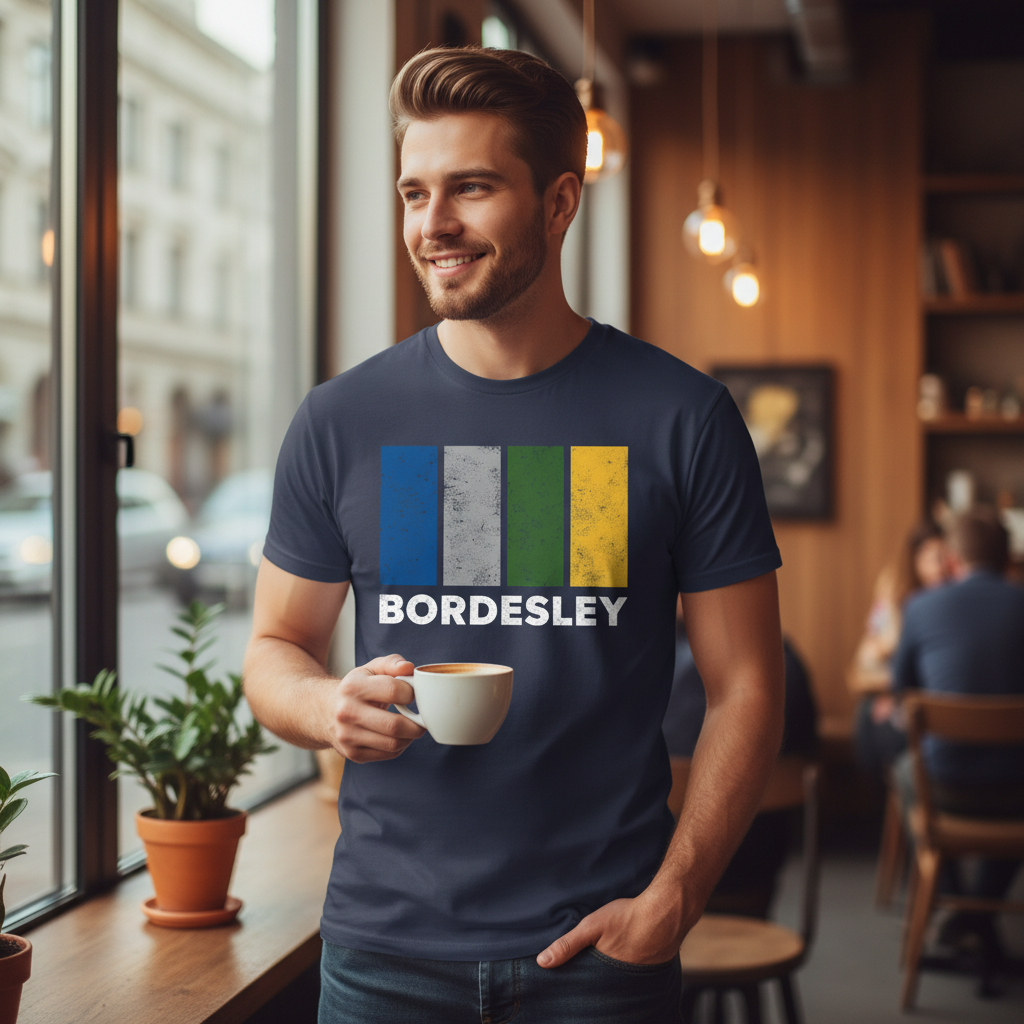 Bordesley - T-Shirt - Colour Block Design