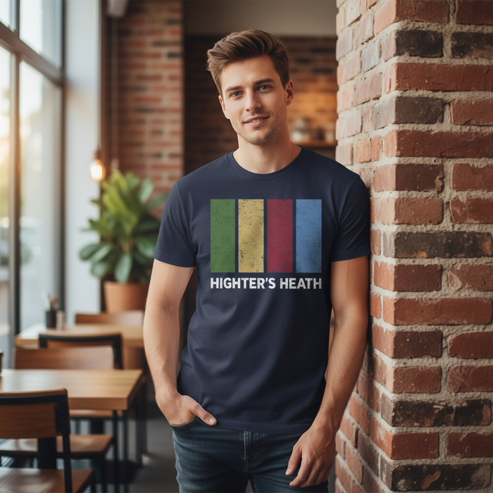 Highter's Heath - T-Shirt - Colour Block Design