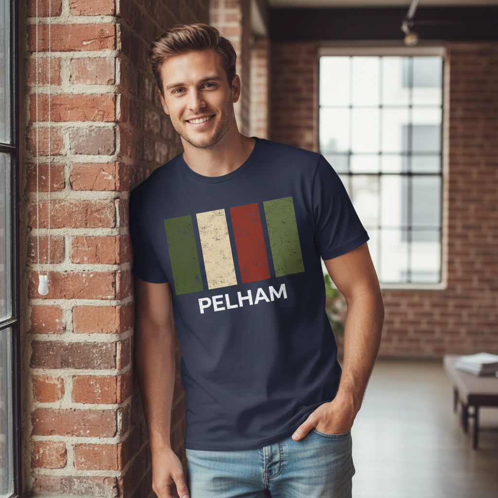 Pelham - T-Shirt - Colour Block Design
