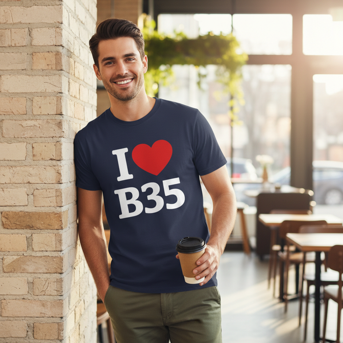 Castle Vale - T-Shirt - I Heart B35 Design