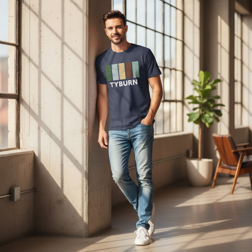 Tyburn - T-Shirt - Colour Block Design