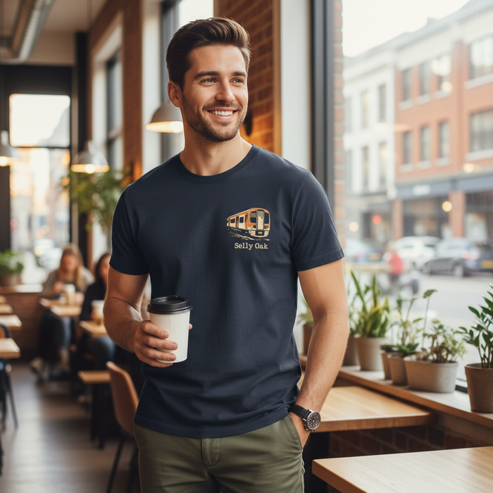 Selly Oak - T-Shirt - Bold Indie Design - Train