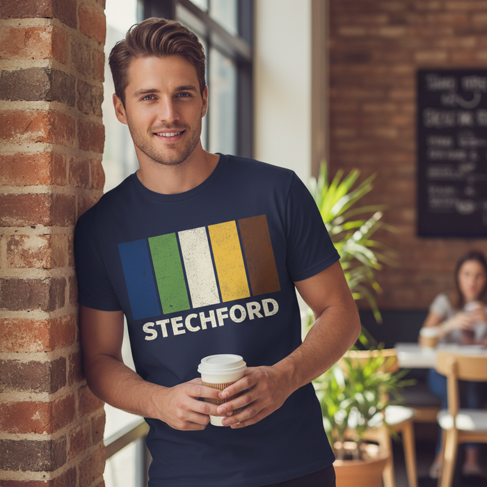 Stechford - T-Shirt - Colour Block Design