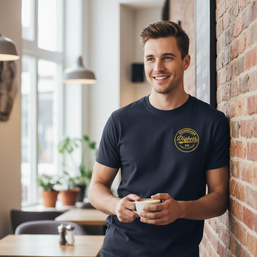 Digbeth - T-Shirt - B5 Vintage Stamp Design