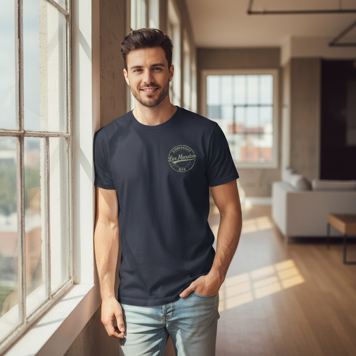Lea Marston - T-Shirt - B76 Vintage Stamp Design