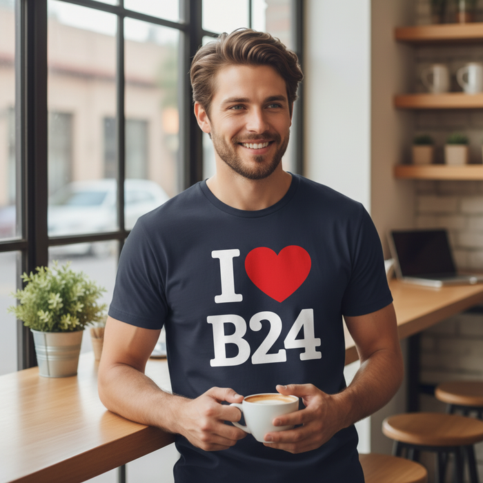 Erdington - T-Shirt - I Heart B24 Design